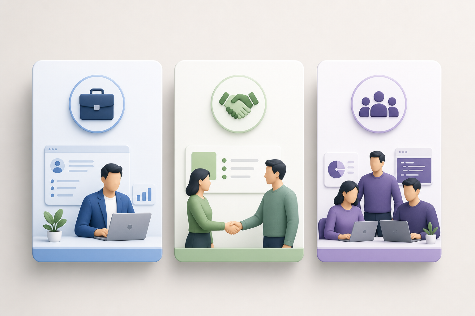 Side‑by‑side visual comparing Fractional CTO vs Agency vs Full‑Time options.